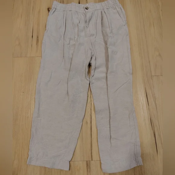 Madewell Linen Blend Capris - Picture 2 of 6